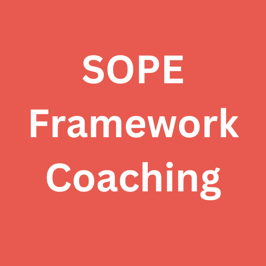 SOPE Framework coaching