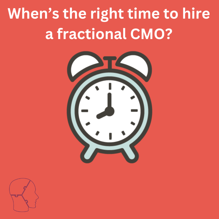 right time to hire fractional cmo