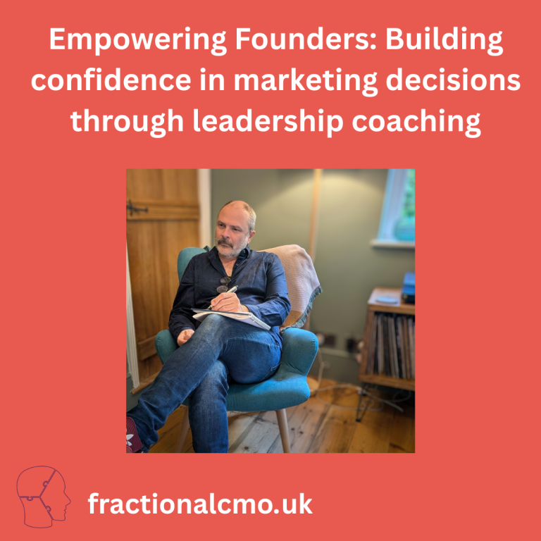 Empowering Founders: Building confidence in marketing decisions through leadership coaching